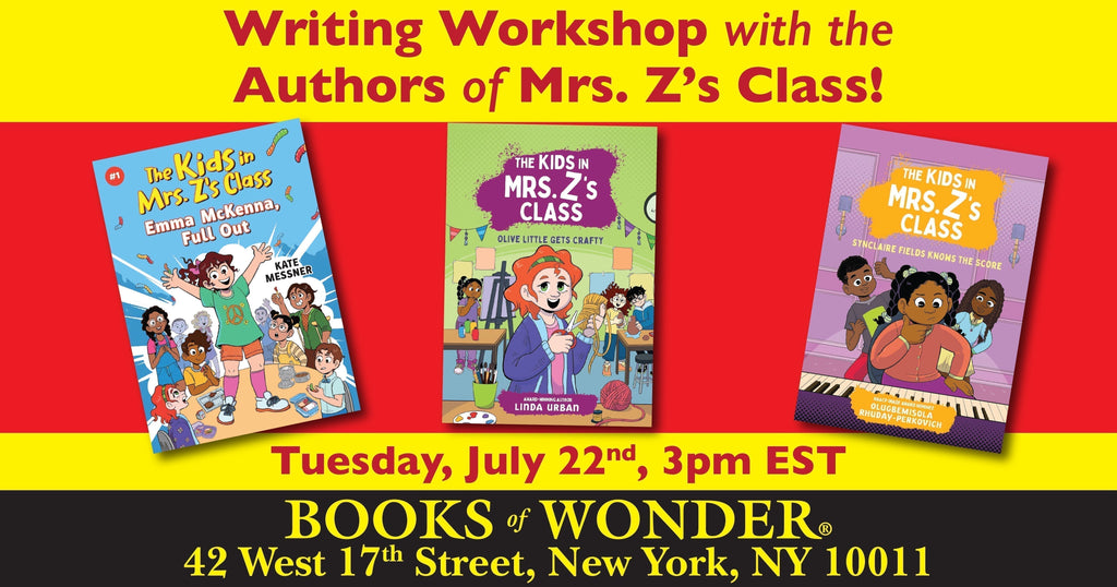 Kids' Writing Workshop with the Authors of Mrs. Z's Class! | Day 1