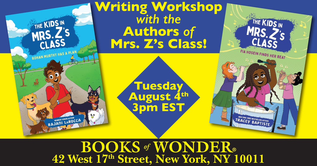 Kids' Writing Workshop with the Authors of Mrs. Z's Class! | Day 3